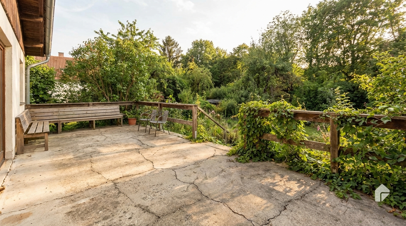 Before — Japandi Patio Design Ideas