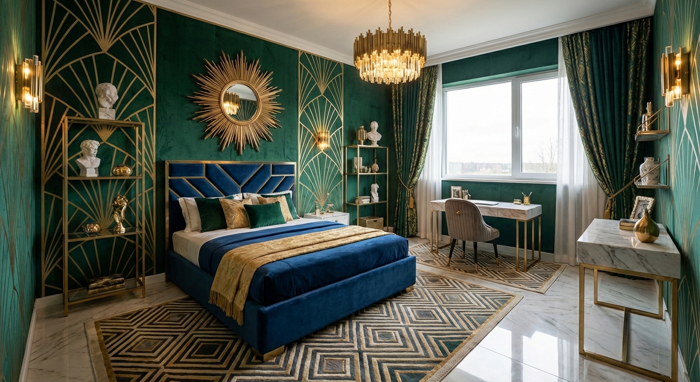 ห้องเด็กสไตล์อาร์ตเดโค