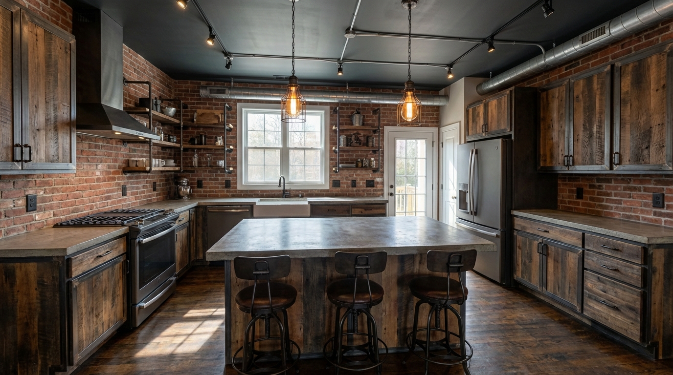 ครัวสไตล์อินดัสเทรียล