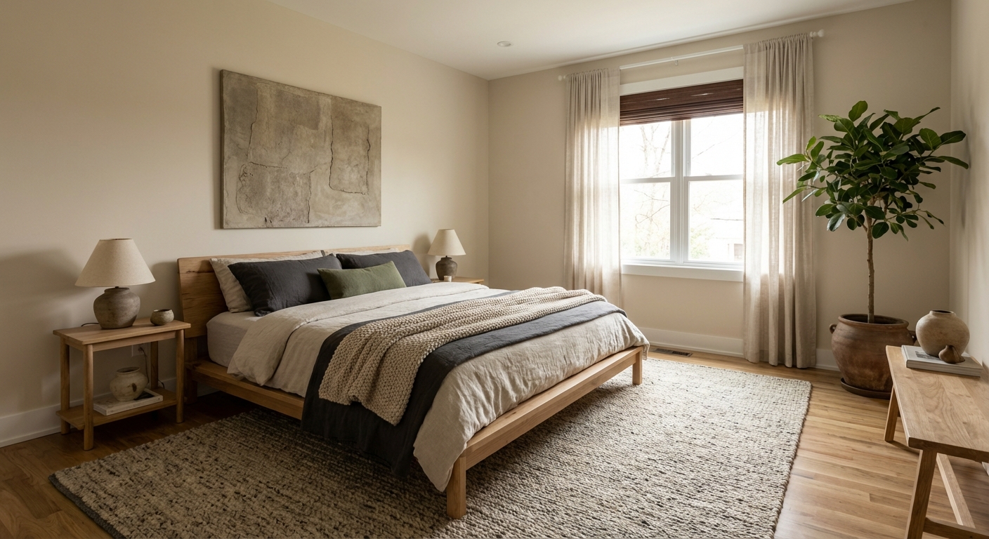 ห้องนอนสไตล์จาแพนดี