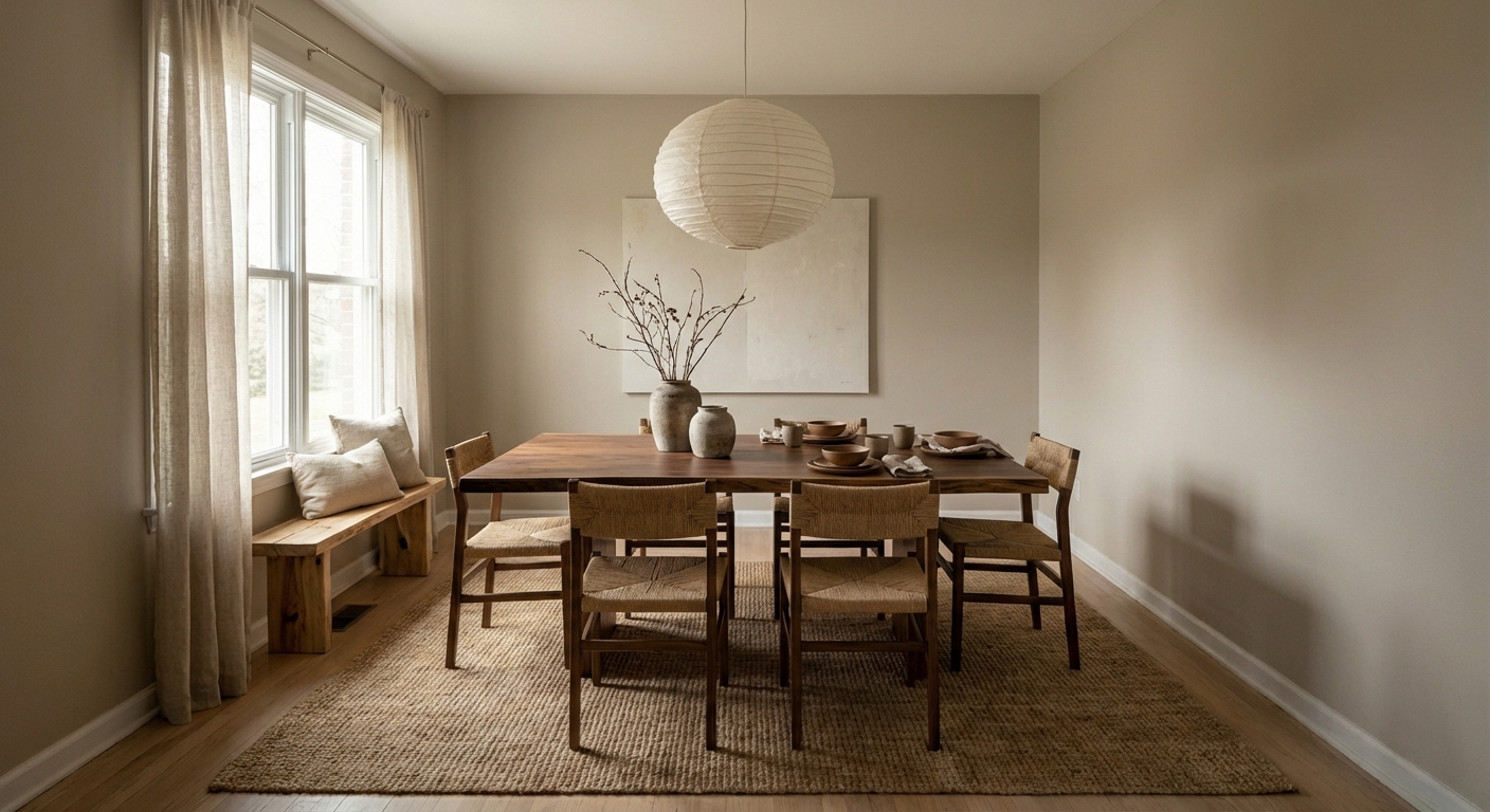 ห้องทานอาหารสไตล์จาแพนดี