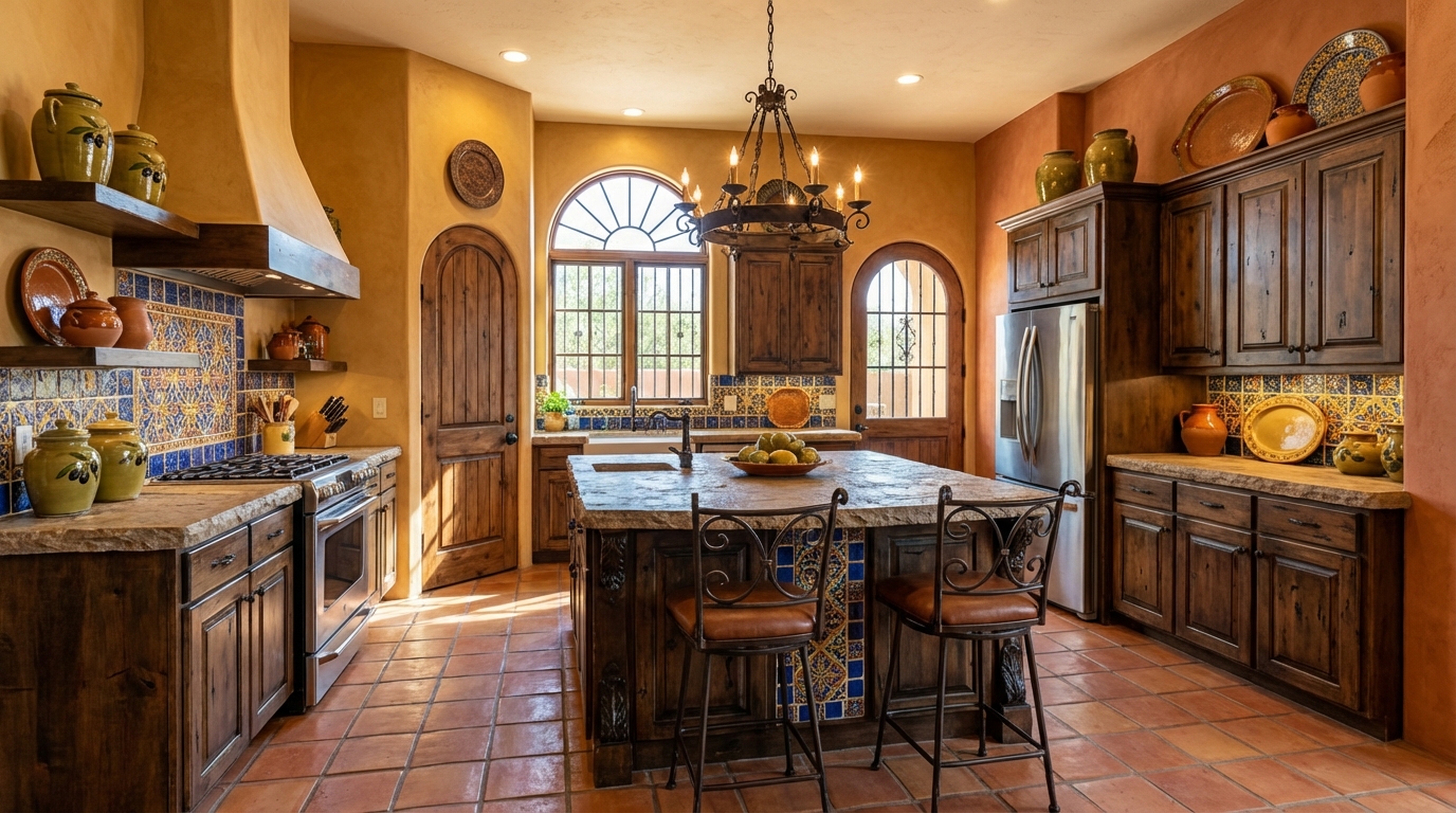 ครัวสไตล์เมดิเตอร์เรเนียน