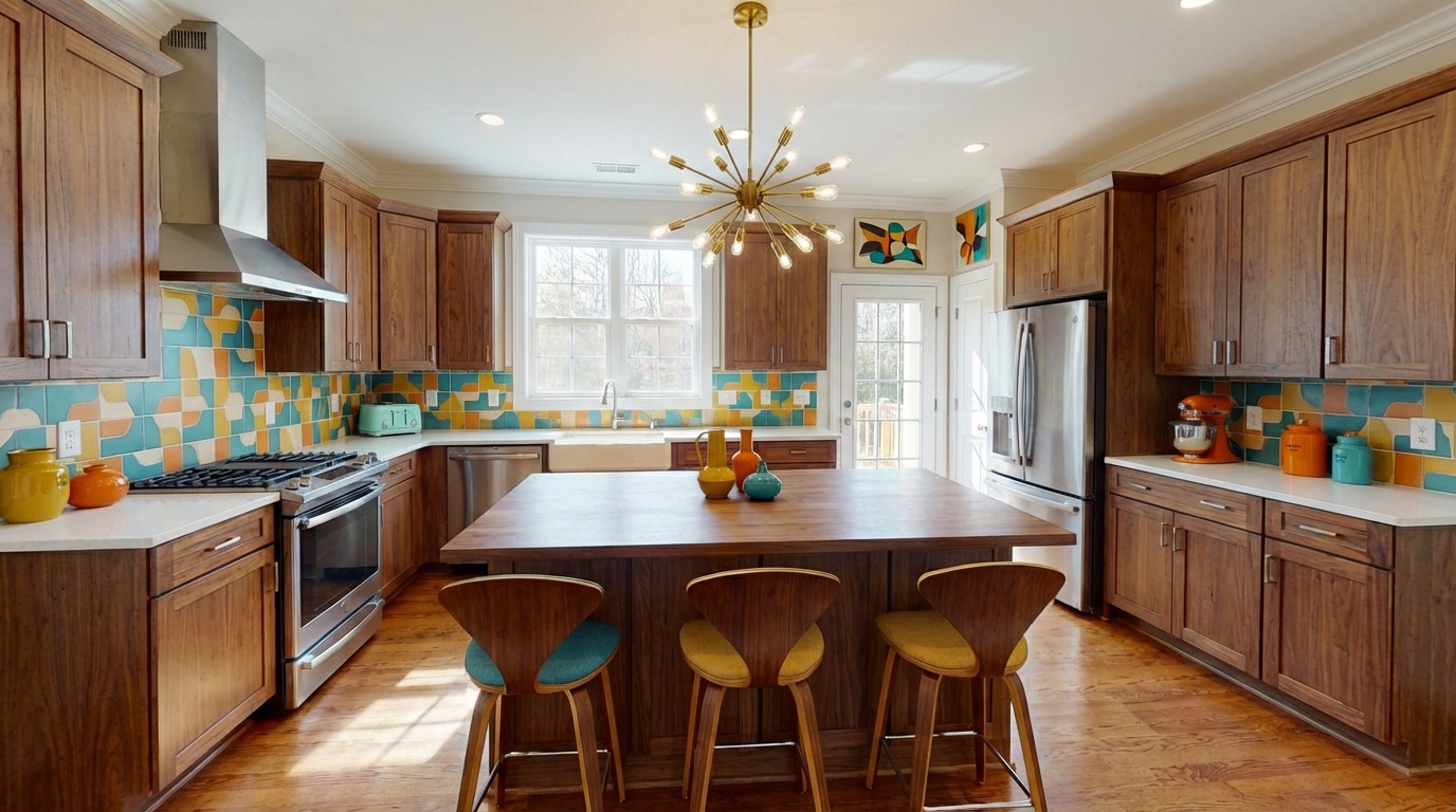 ครัวสไตล์mid century