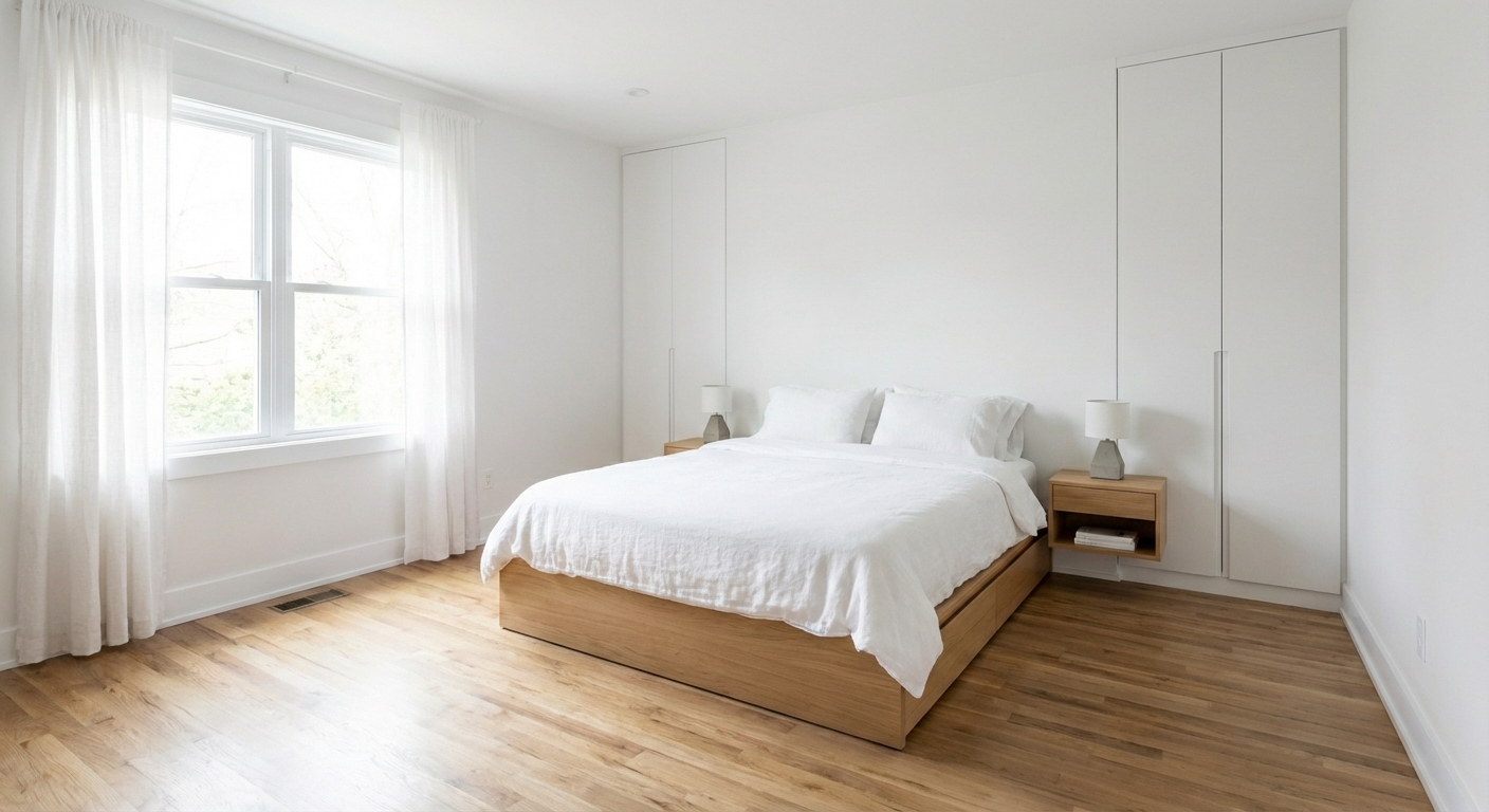 ห้องนอนสไตล์มินิมอล