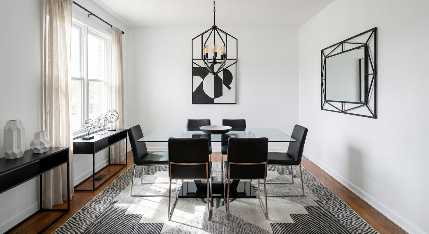 ห้องทานอาหารสไตล์โมเดิร์น