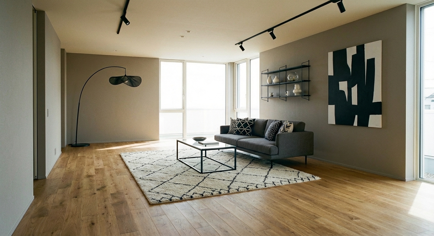 ห้องนั่งเล่นสไตล์โมเดิร์น