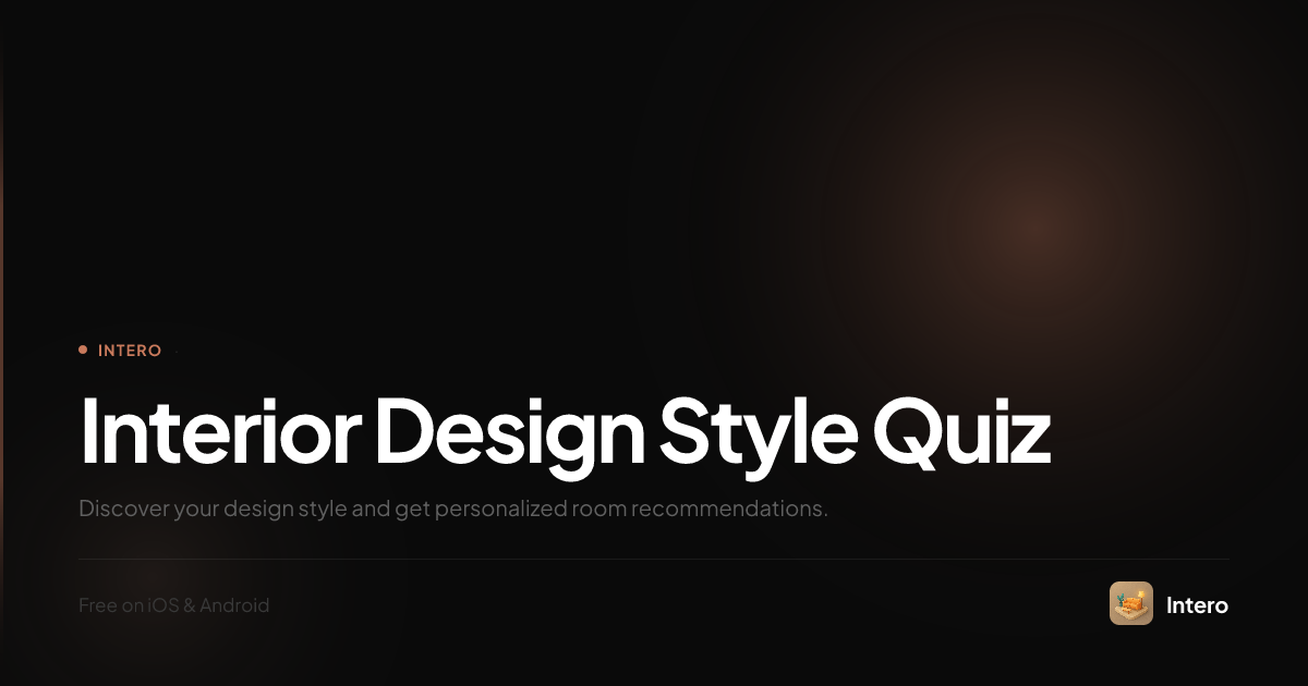 Interior Design Style Quiz — Discover Your Style | Intero